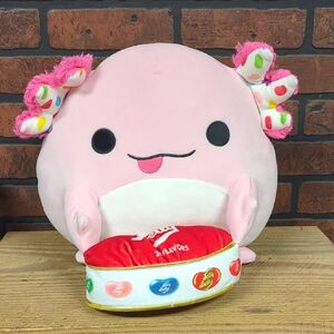 Plush Pink Toy with Jelly Belly Pillow
